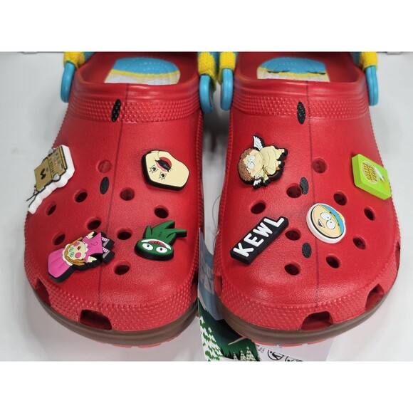 Crocs South Park Eric Cartman Classic Clog Red NWT Men 9 Women 11 main image 5